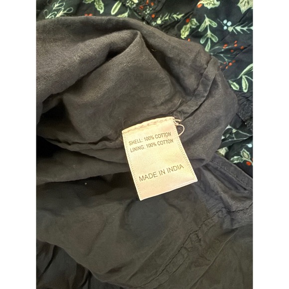 Ivy City Co Womens Gracie Dress Holly Holiday Midi Ruffle Square Neck Smocked XS - Picture 7 of 7